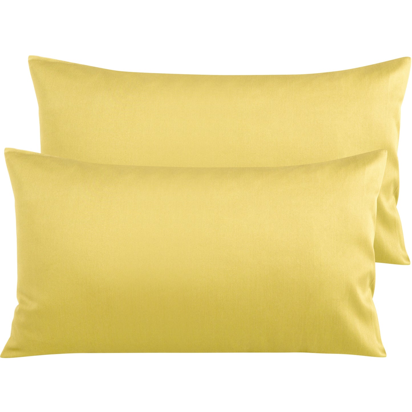 500 Thread Count Egyptian Cotton Set Of 2 Pillowcases - Soft And Breathable Envelope Closure