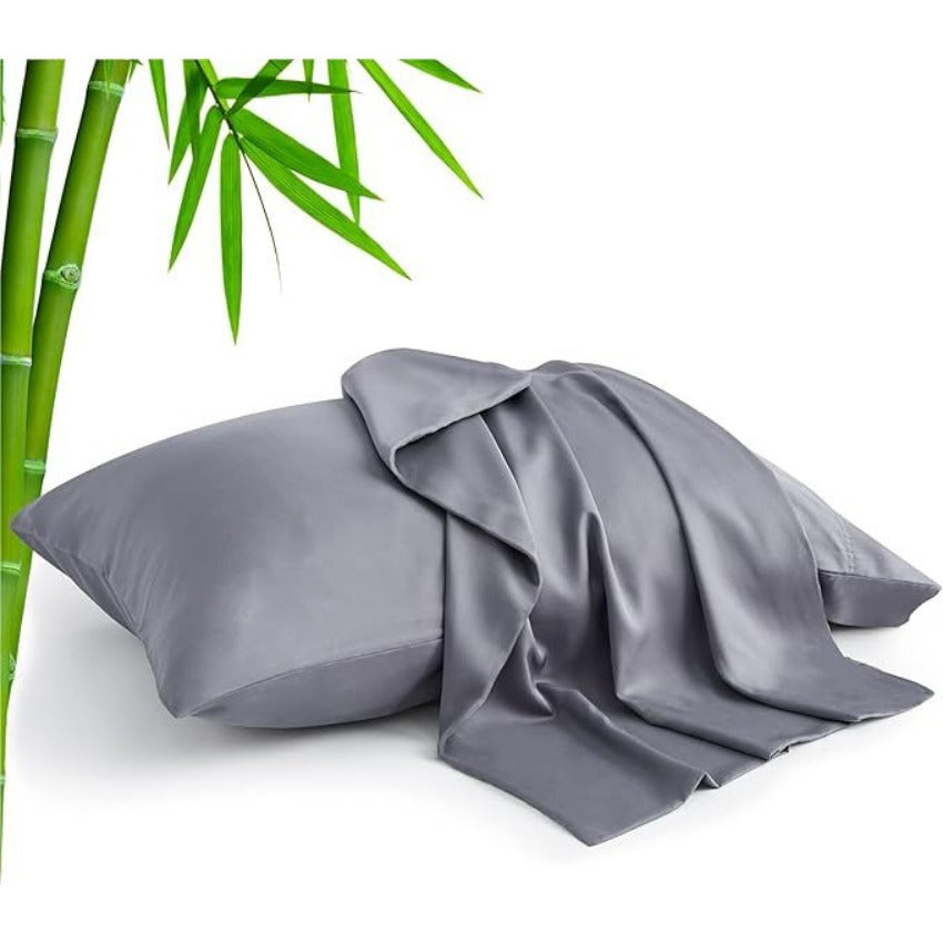 Soft Cooling Pillow Breathable and Soft Cooling Pillow Cases for Hot Sleepers & Night Sweats, Rayon Derived from Bamboo, Pillow Cases, Envelope Pillowcases