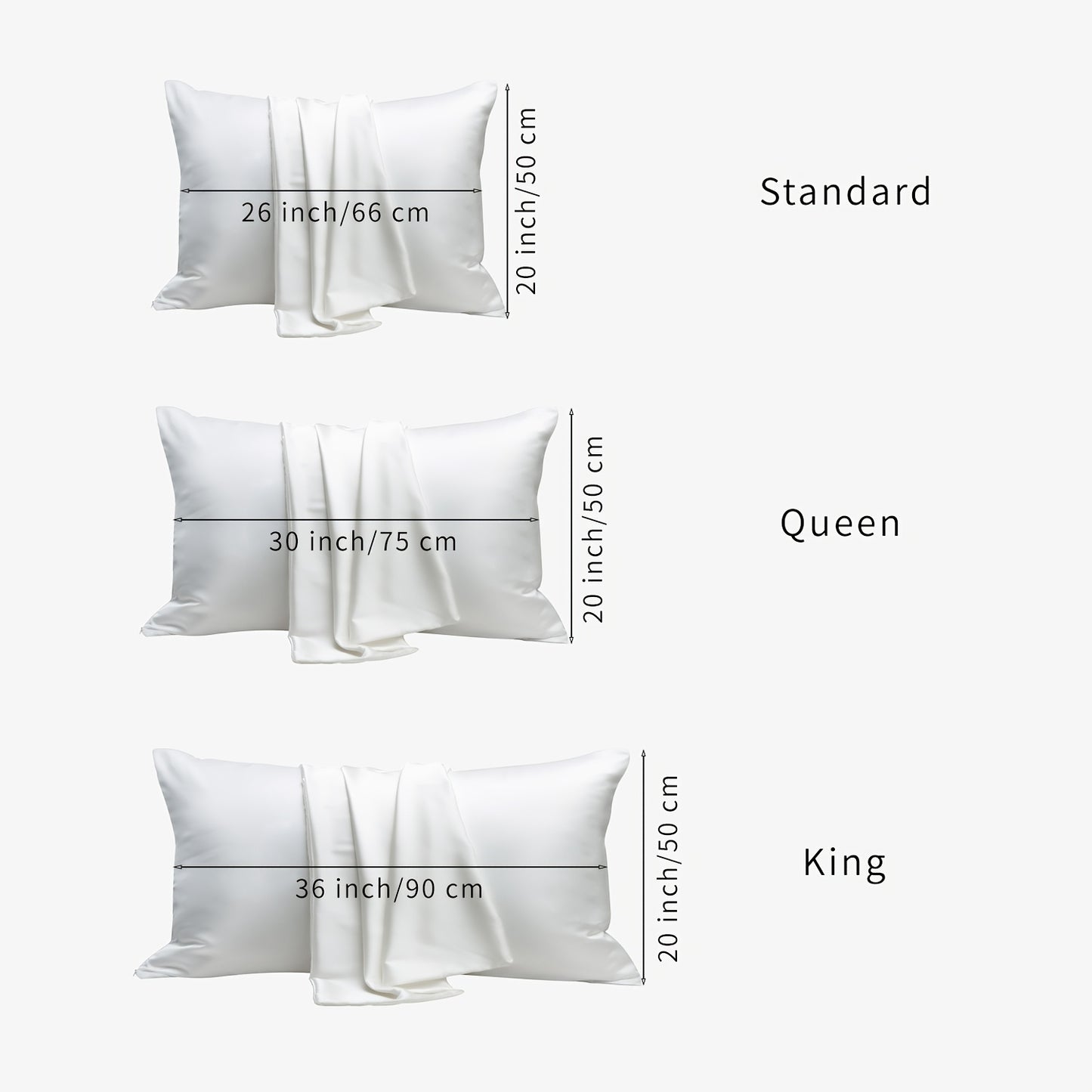 2pcs Hypoallergenic Mulberry Silk Pillowcases - Soft Fabric, Cooling Breathable Zippered Design, Sensitive Skin-Friendly Feel, Ideal for Bedroom, Guest Room, Travel - Perfect Gift for Family, Pillowcase for Bedroom