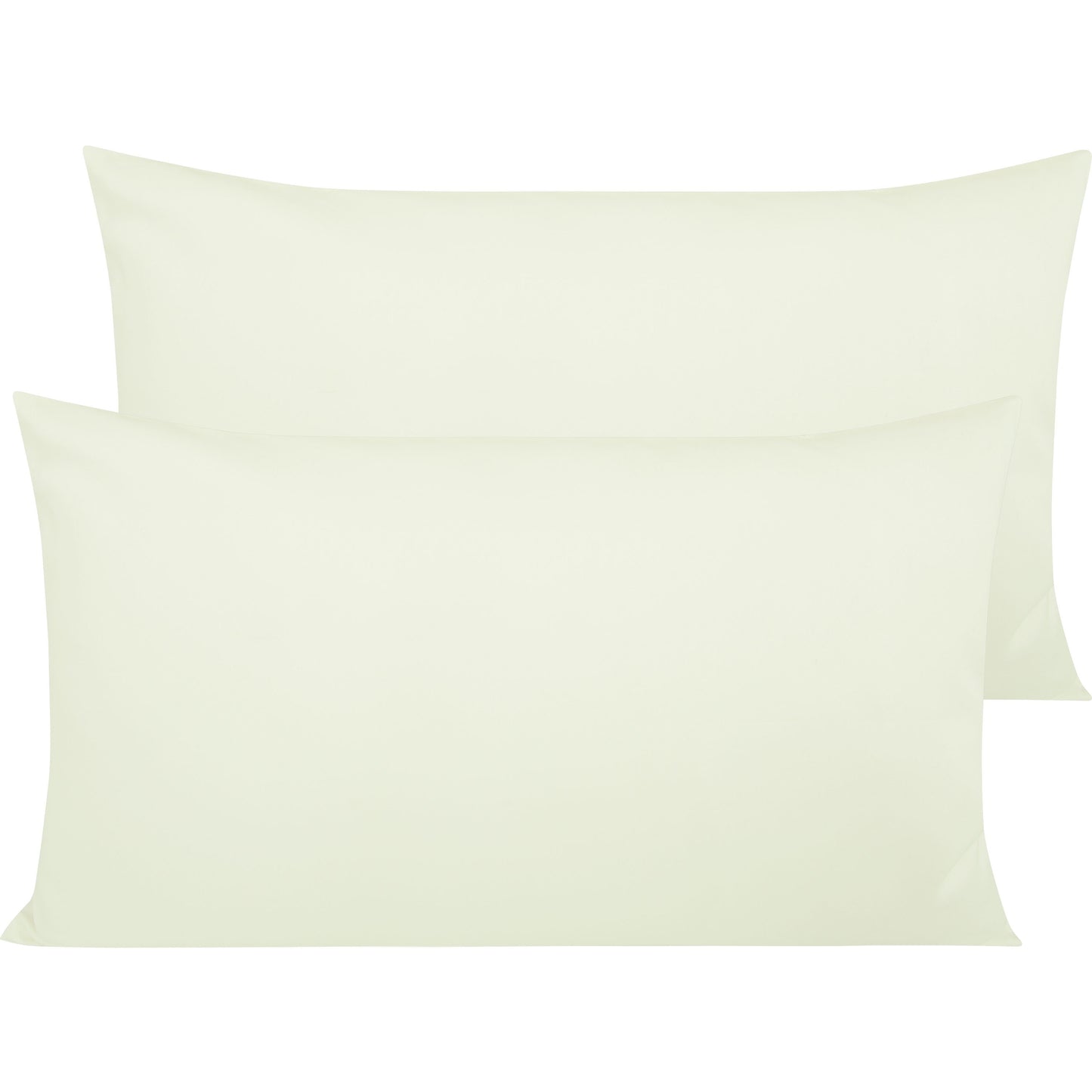 500 Thread Count Egyptian Cotton Set Of 2 Pillowcases - Soft And Breathable Envelope Closure